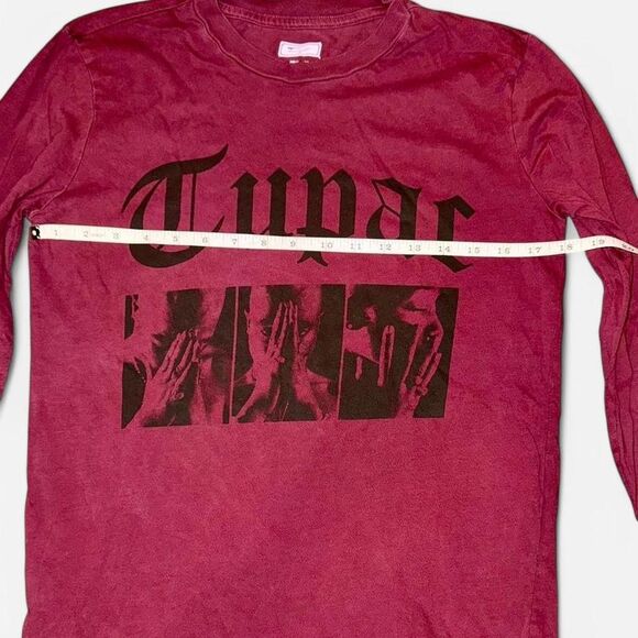 Long Sleeve Tupac T-Shirt - Picture 7 of 8